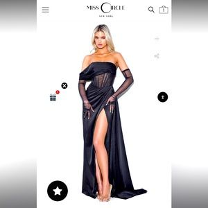 Blk formal dress